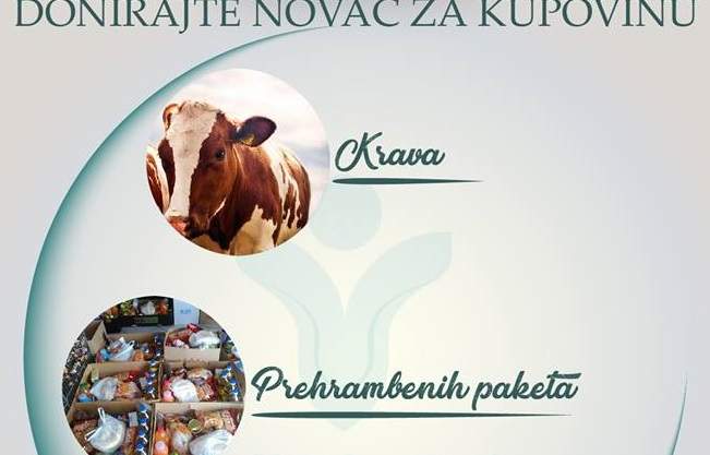 Donirajte kravu, iftar ili prehrambeni paket